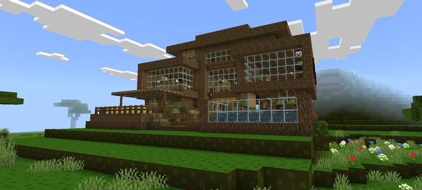 Modern Wooden Survival House [Hardcore] - Achievements Enabled — screenshot 4