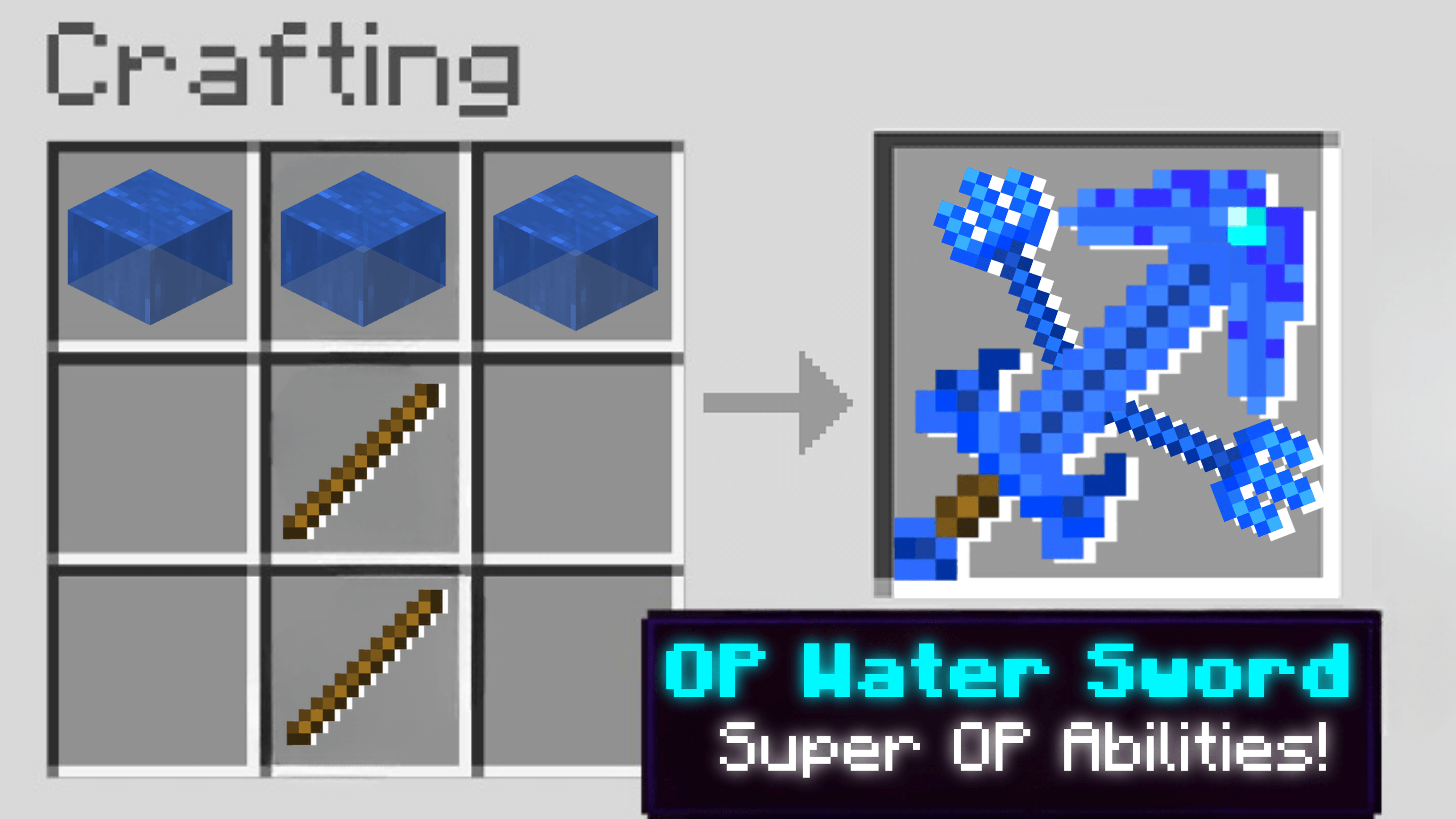 Craftable Water Tools! — screenshot 1