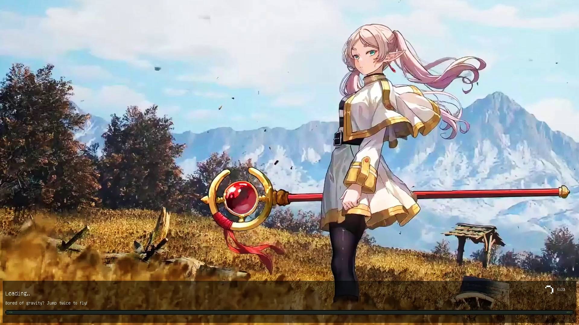 Animated Menu: Frieren UI | Anime Girl UI — screenshot 4