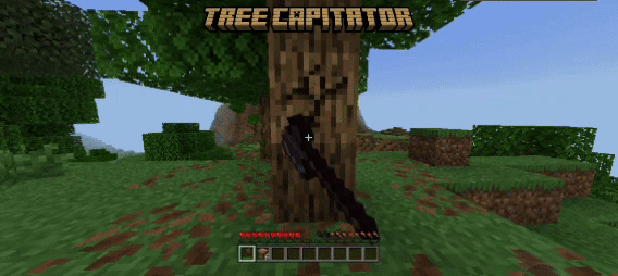 Tree Capitator "Break a Whole Tree with One Punch" — screenshot 1