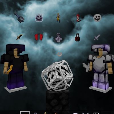 Dark Anime PvP UI