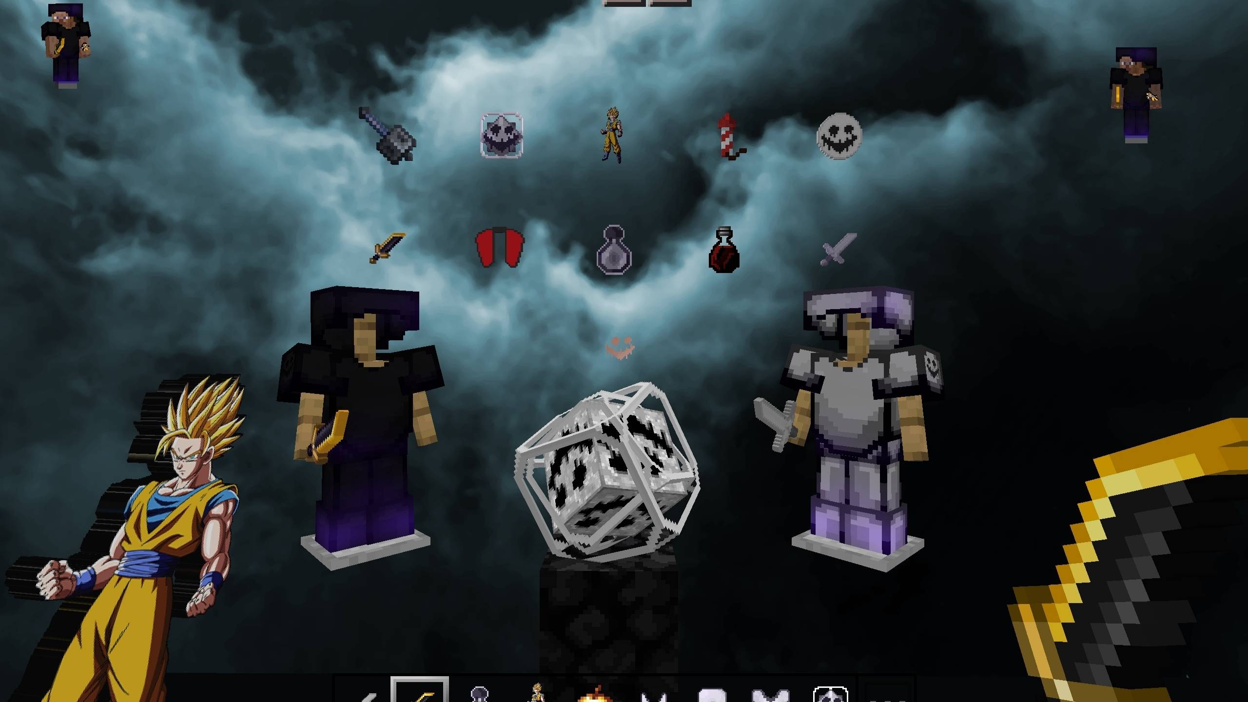 Dark Anime PvP UI — screenshot 1