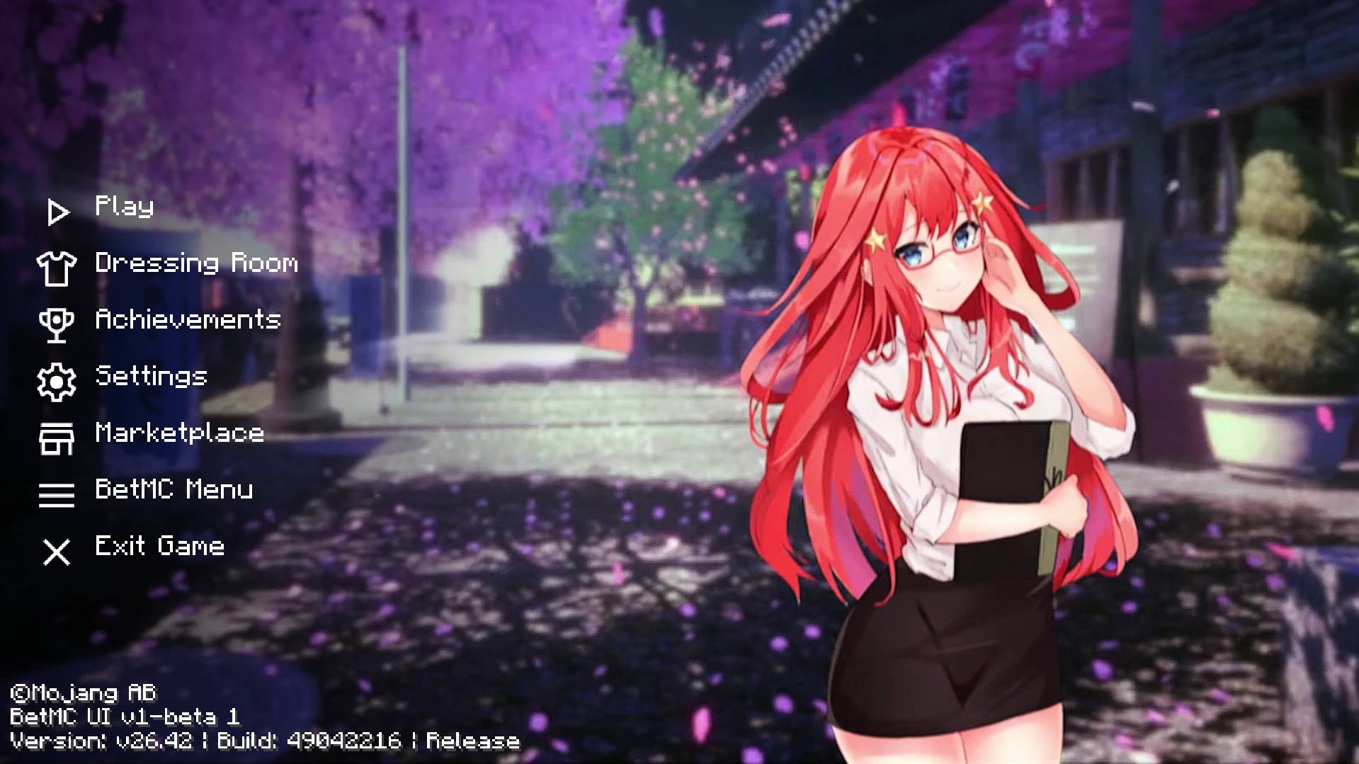 Animated Menu: Itsuki UI | Anime Girl UI — screenshot 3
