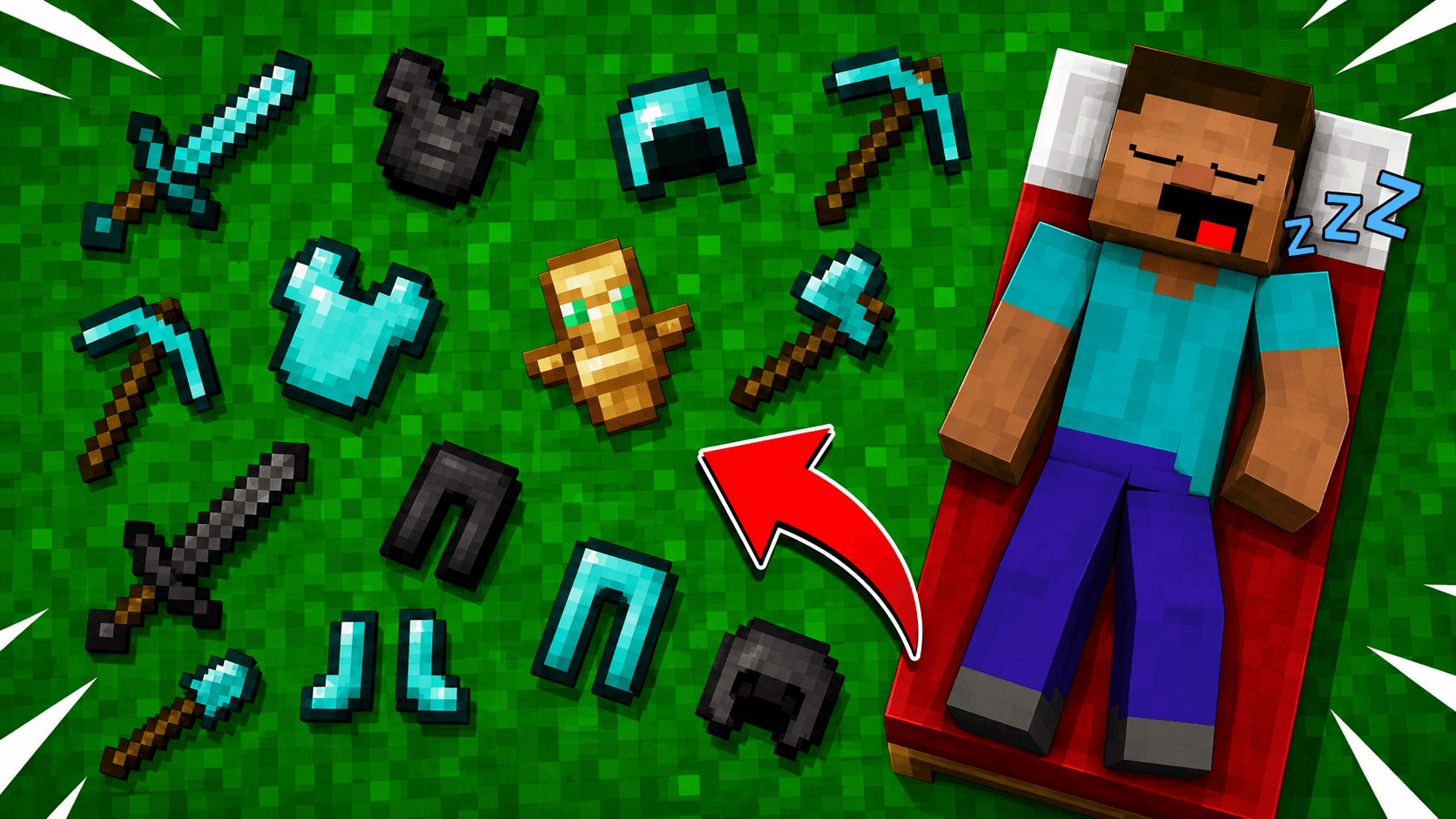 Sleeping Gives OP Items! — screenshot 1