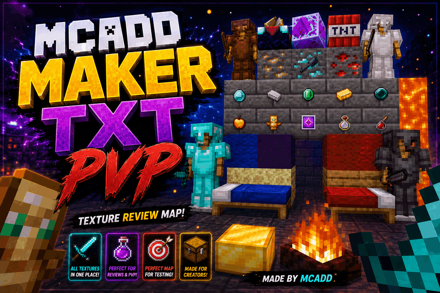 MCAdd Maker TXT PvP — screenshot 1