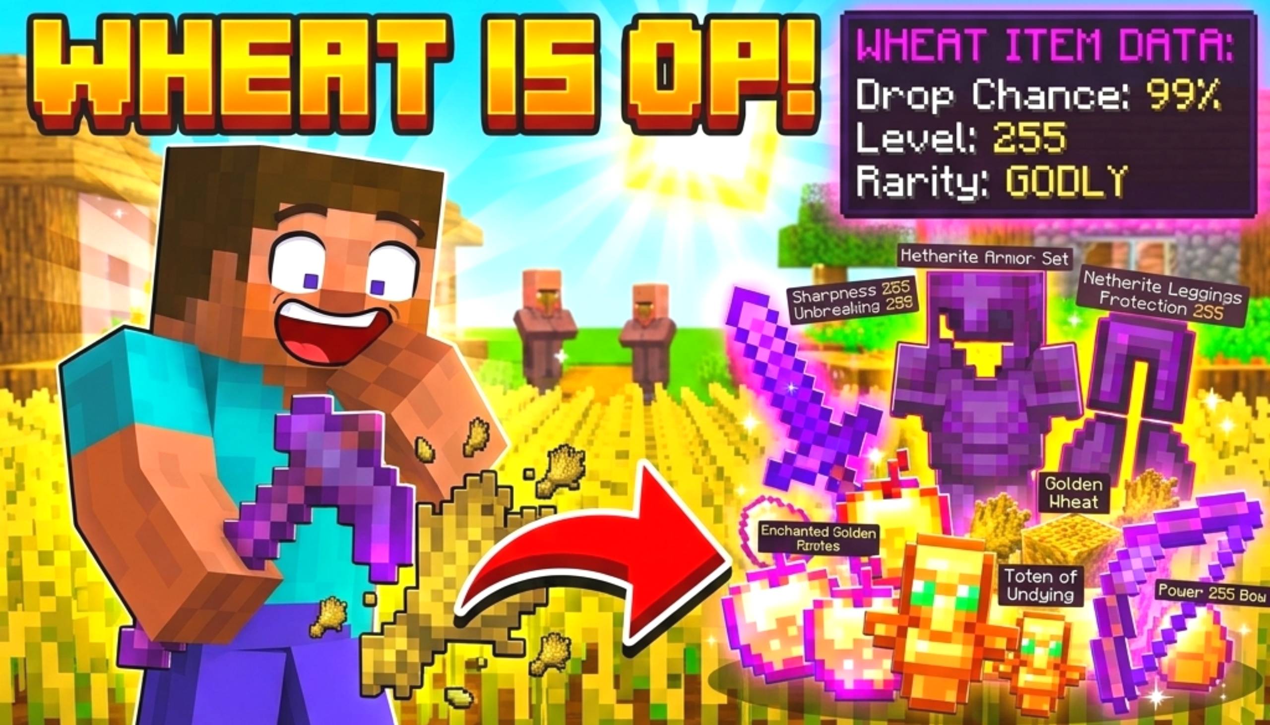 Wheat Drops OP Items! — screenshot 1