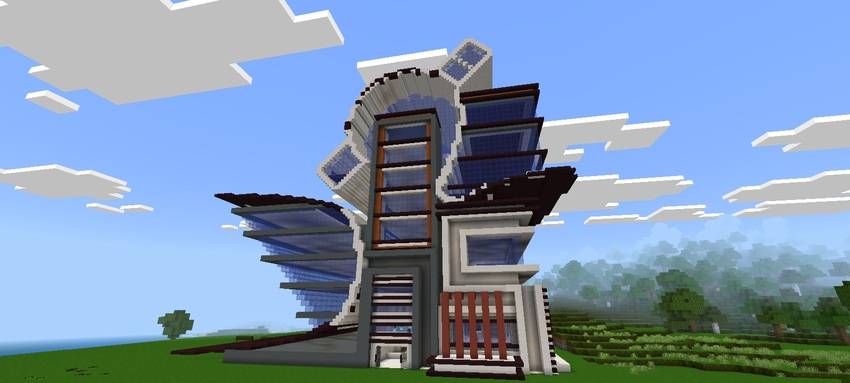 Hardcore Starter | Modern Futuristic Mansion (Achievements Enabled) — screenshot 2