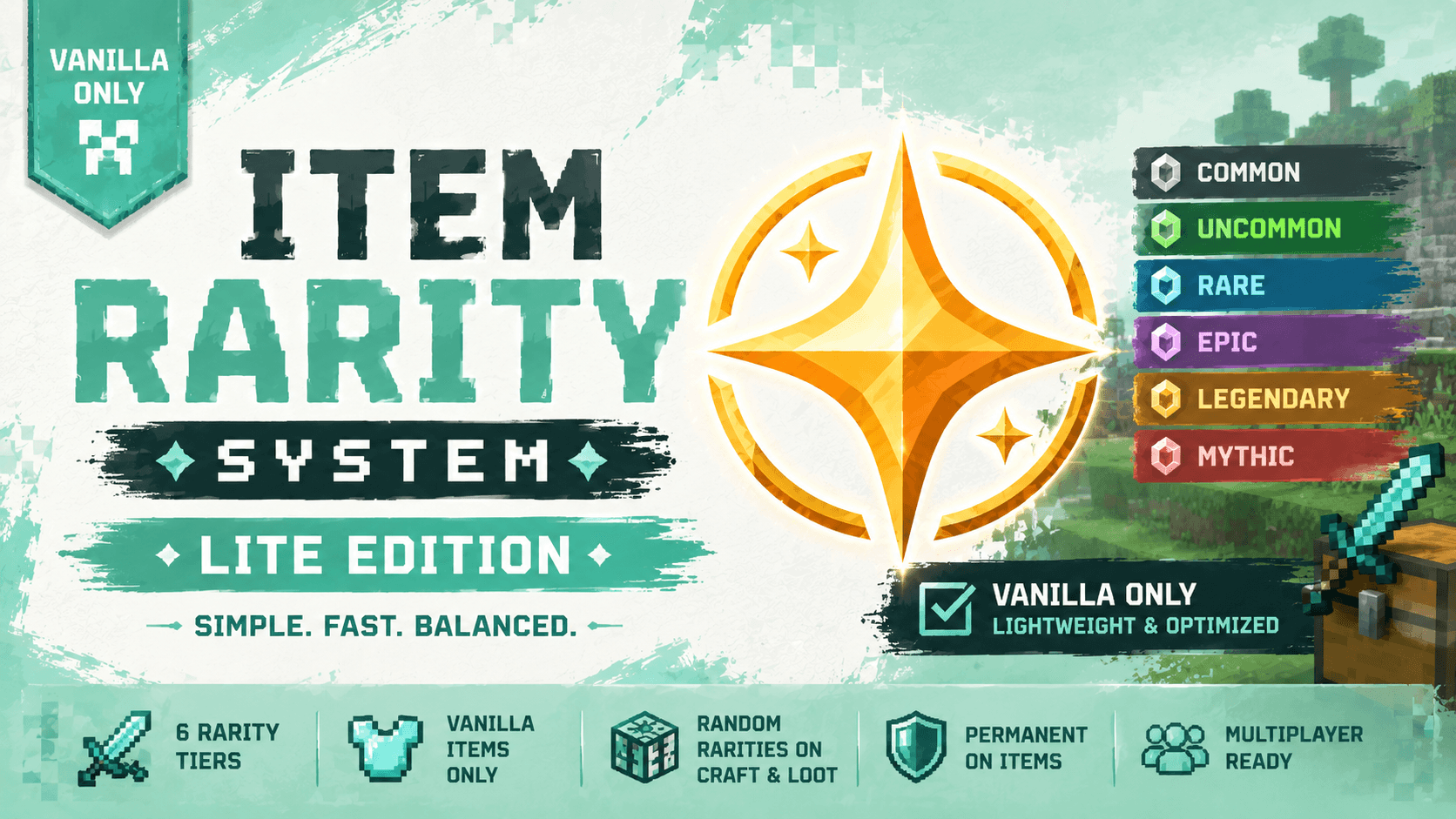 Item Rarity System - Vanilla Lite — screenshot 1