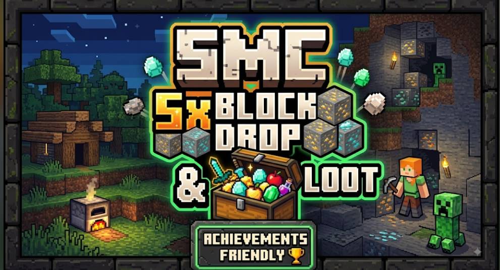 SMC 5x Block drop loot — screenshot 1