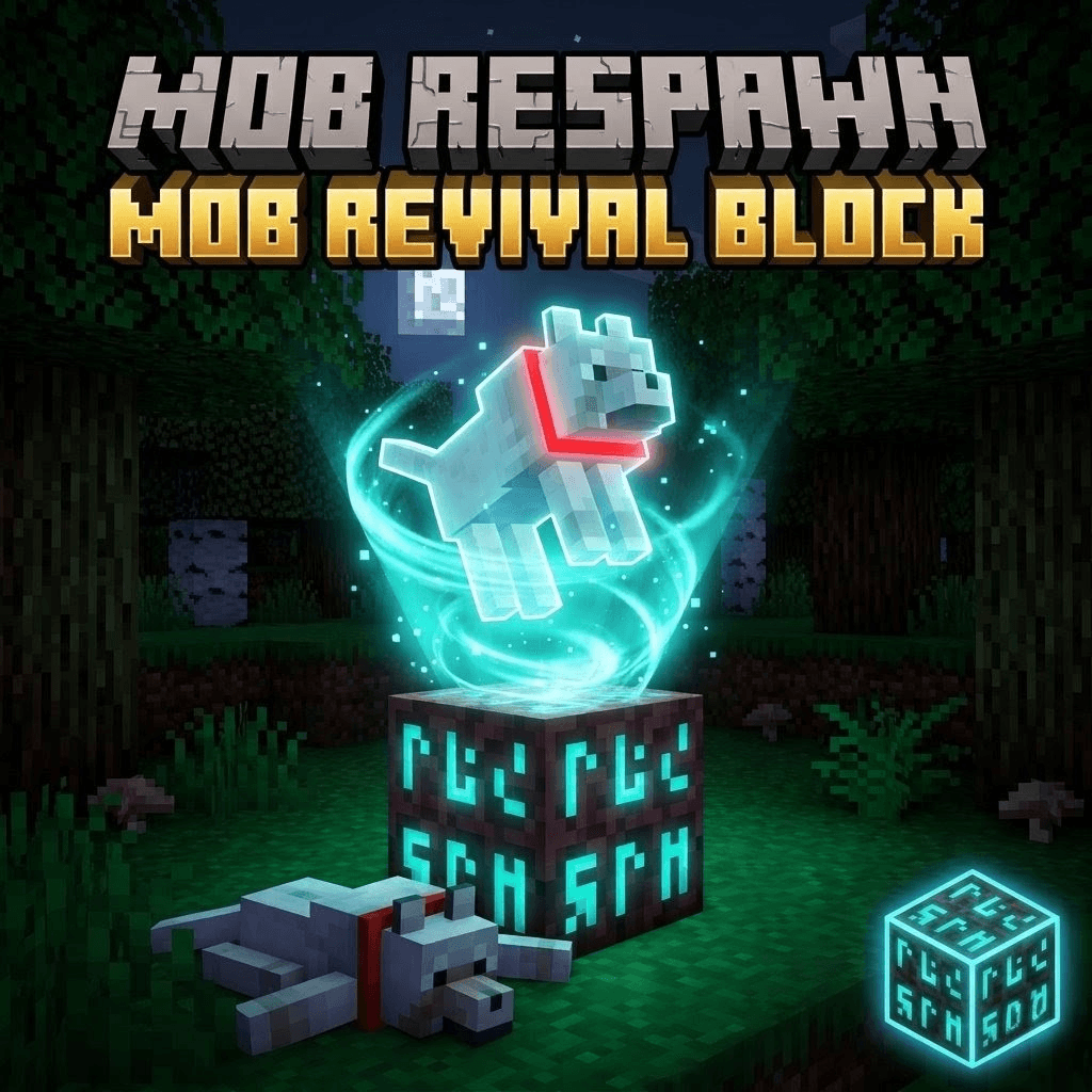 Mob Respawn - Mob Revival Block — screenshot 1