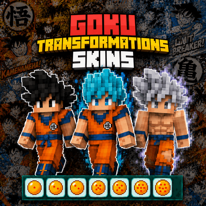 Dragon Ball Goku Transformations Skins — screenshot 3
