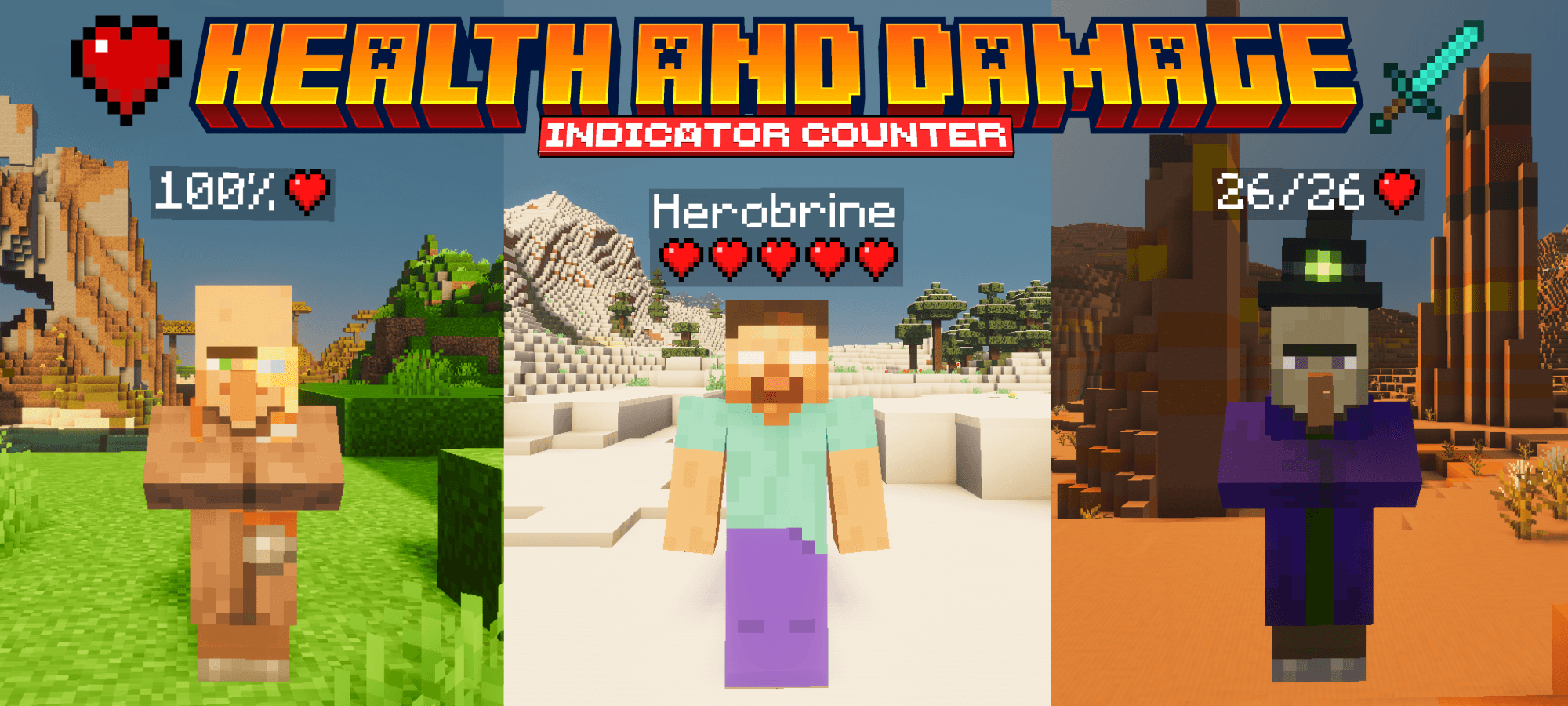 Ultimate Health & Damage Indicator Counter [Achievements Friendly] — screenshot 1