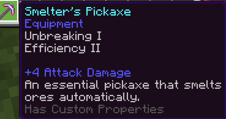 Smelters Pickaxe [MCPE] — screenshot 3