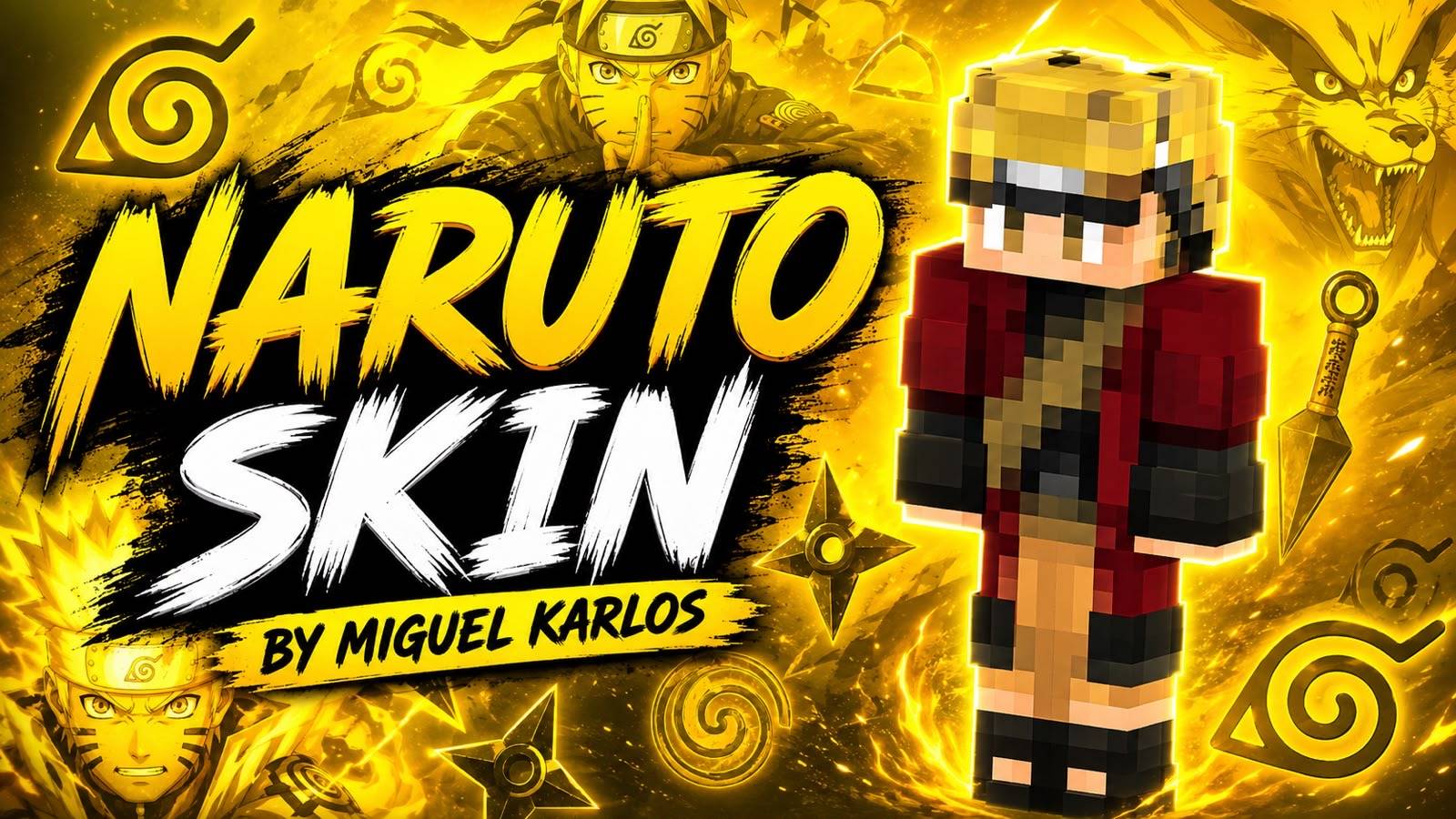 NARUTO SKIN BY MIGUEL KARLOS — screenshot 1