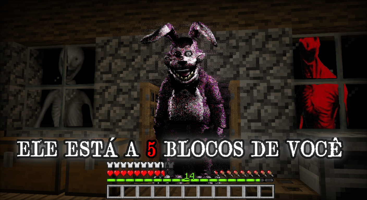 Please Leave Me Alone [Minecraft Horror Addon] stalker — screenshot 1