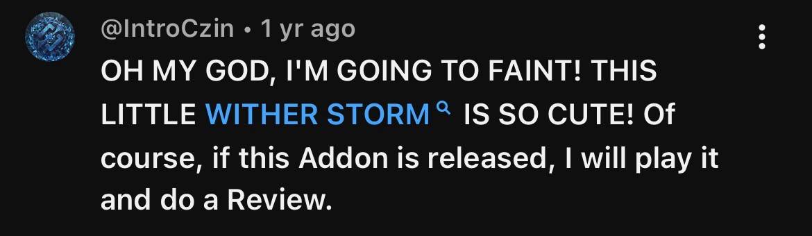 Chibi wither storm (づ｡◕‿‿◕｡)づ (neglected story spinoff) — screenshot 2