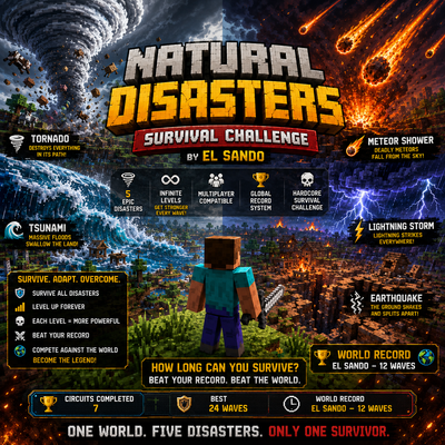 Natural Disasters: Survival Challenge | EL SANDO