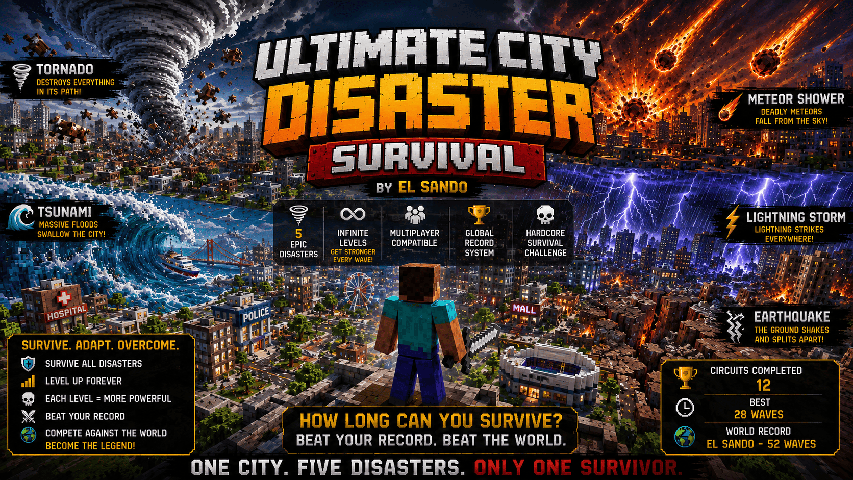 Ultimate City Disaster Survival | EL SANDO — screenshot 1