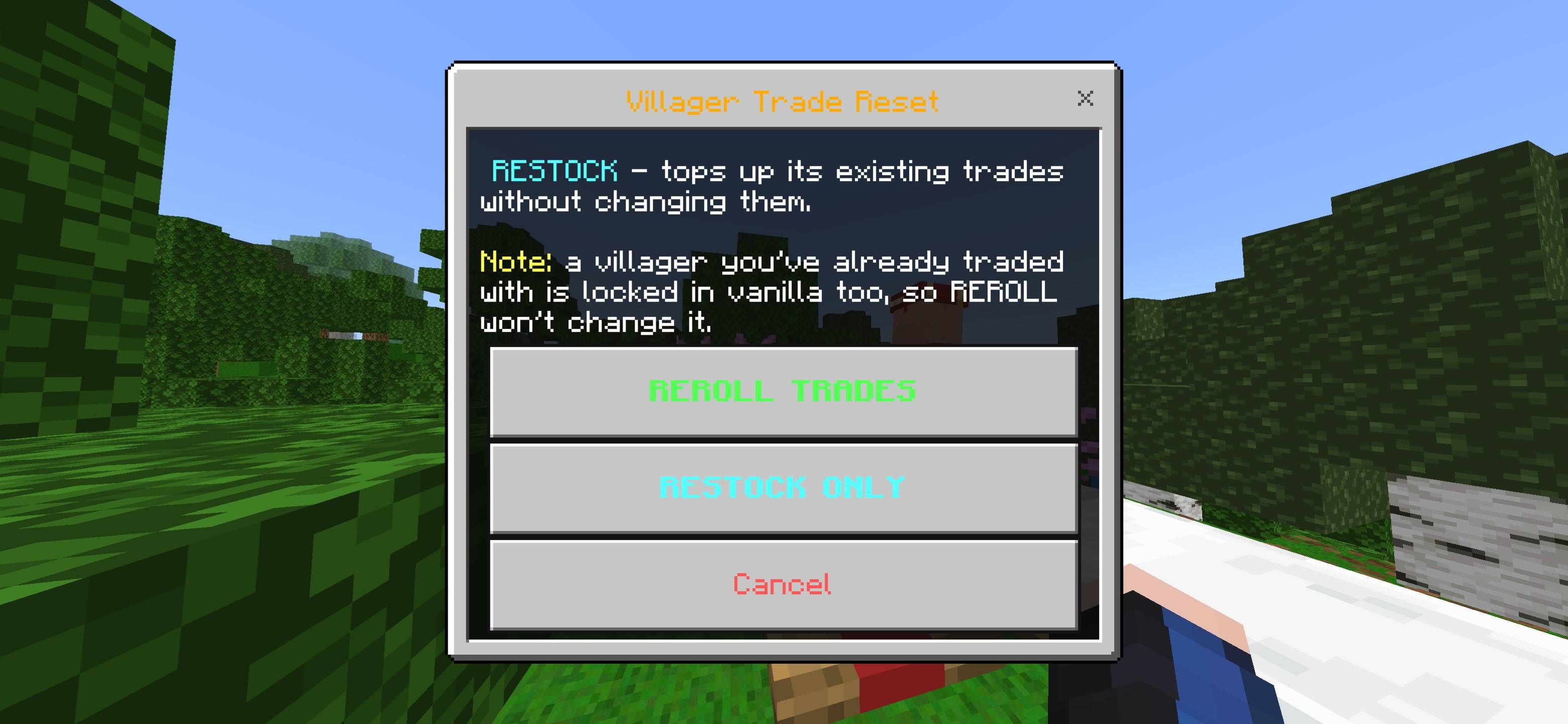 Trade reset by baku — screenshot 4