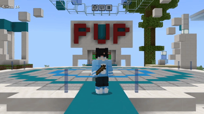 Ancient Jungle Ruins PvP Map | Auto Gear, Mace, Sword & Spear — screenshot 4