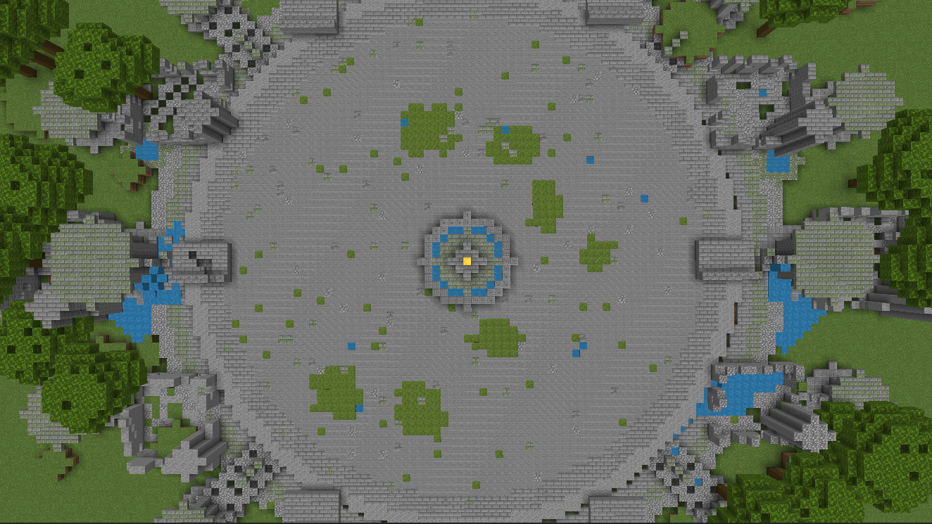 Ancient Jungle Ruins PvP Map | Auto Gear, Mace, Sword & Spear — screenshot 6