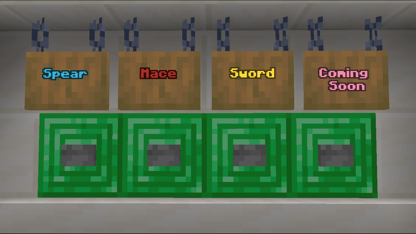 Ancient Jungle Ruins PvP Map | Auto Gear, Mace, Sword & Spear — screenshot 7