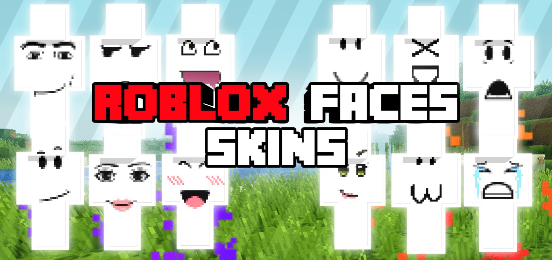 Roblox faces skins HD — screenshot 1