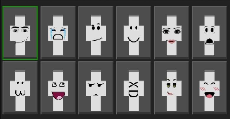 Roblox faces skins HD — screenshot 2
