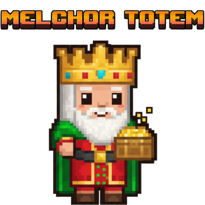 King Melchior Totem - Rey Melchior (Three Kings Day)