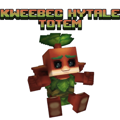 Hytale Kweebec: Sapling Treesinger (Autumn Elder) Totem