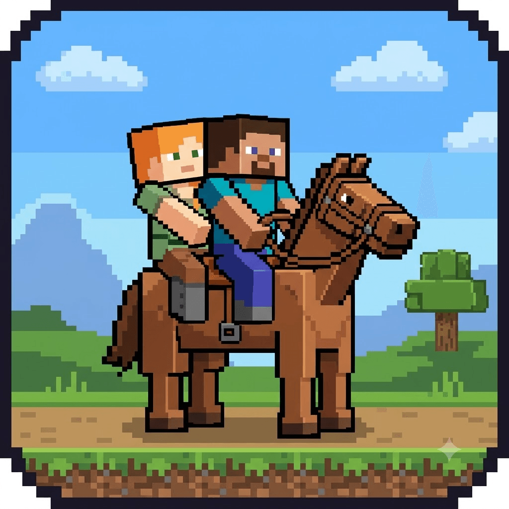 Two Players Rideable Horse — screenshot 1
