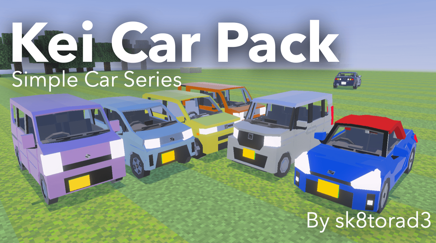 Kei Car Pack - Simple Cars Addon — screenshot 1