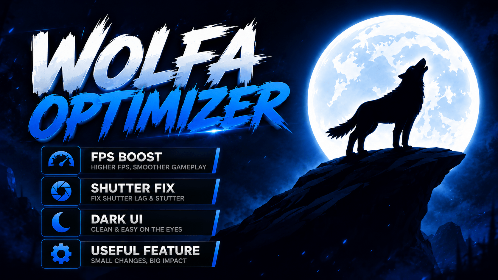 Wolfa Optimizer — screenshot 1