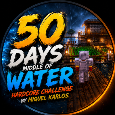 SURVIVED 50 DAYS IN MIDDLE OF WATER HARDCORE CHALLENGE 
