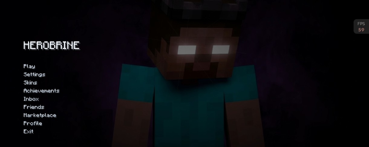 HEROBRINE Start Screen — screenshot 3