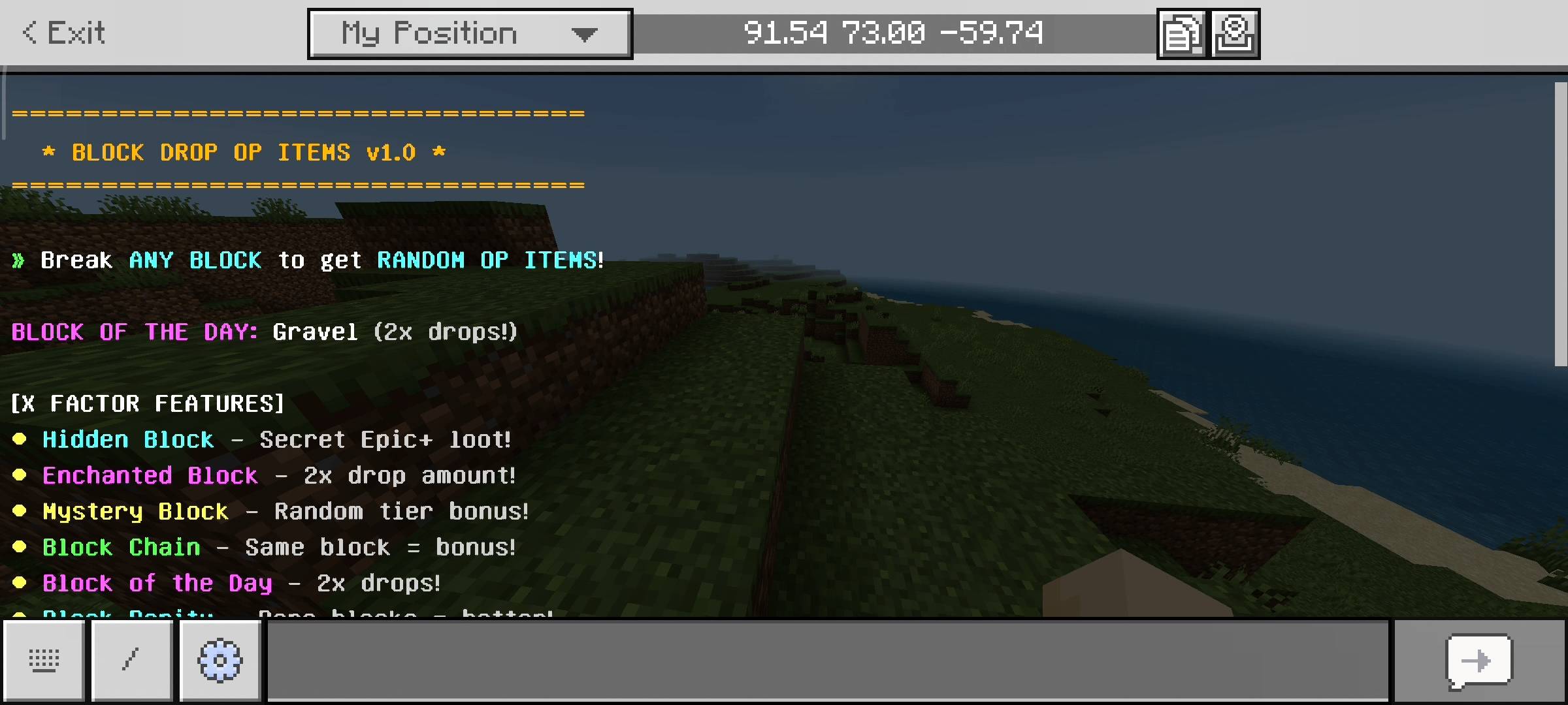 Block Drop OP Items — screenshot 2