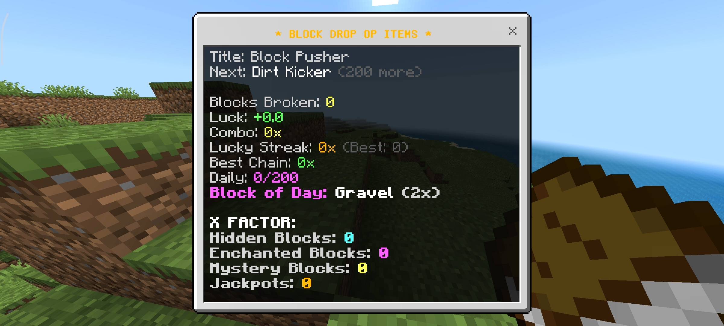 Block Drop OP Items — screenshot 3