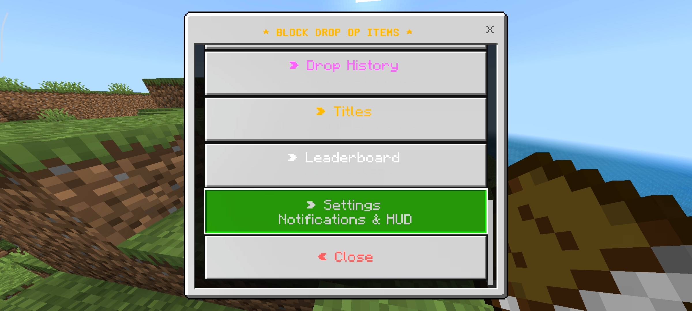Block Drop OP Items — screenshot 4