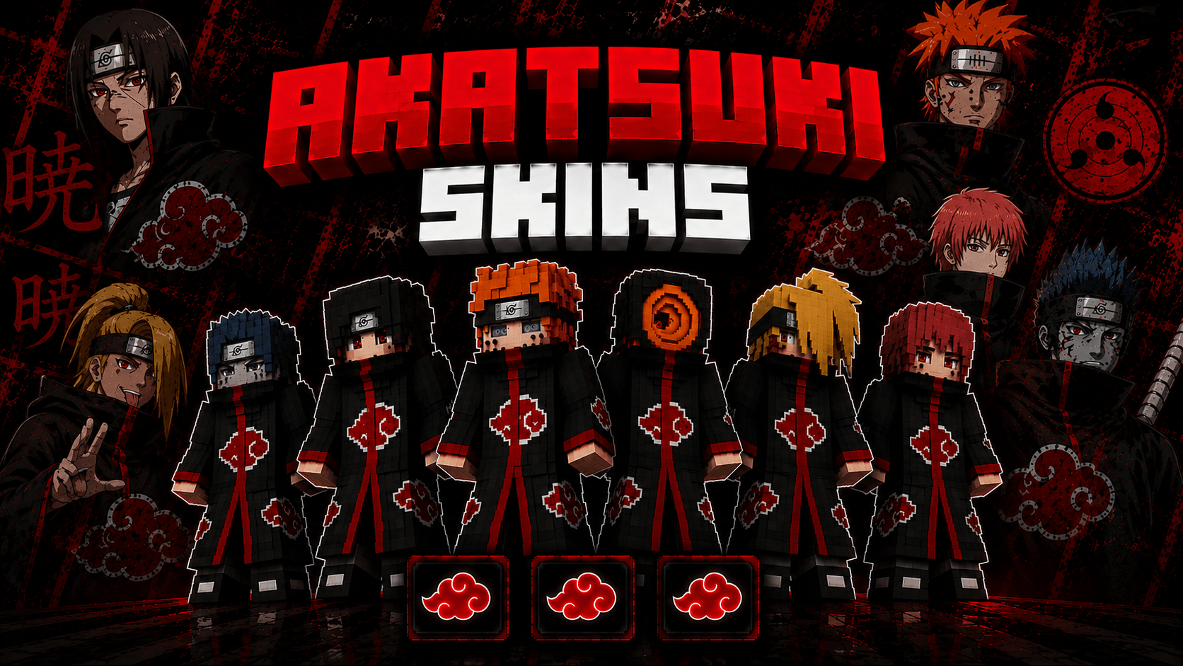 All Akatsuki Skins - Naruto — screenshot 1
