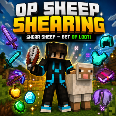 SHEARING GIVES OP ITEMS