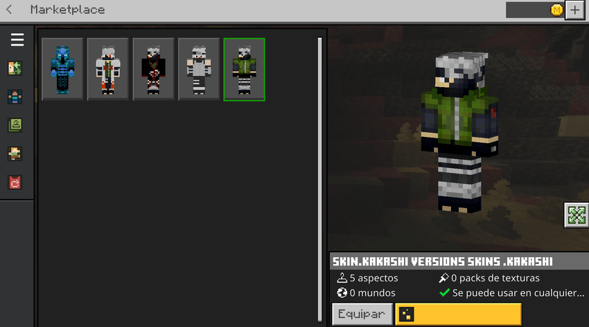 Kakashi Skin - Naruto — screenshot 2