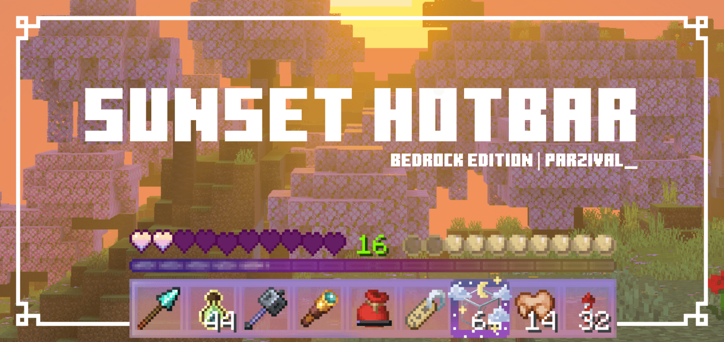 Sunset Hotbar — screenshot 1