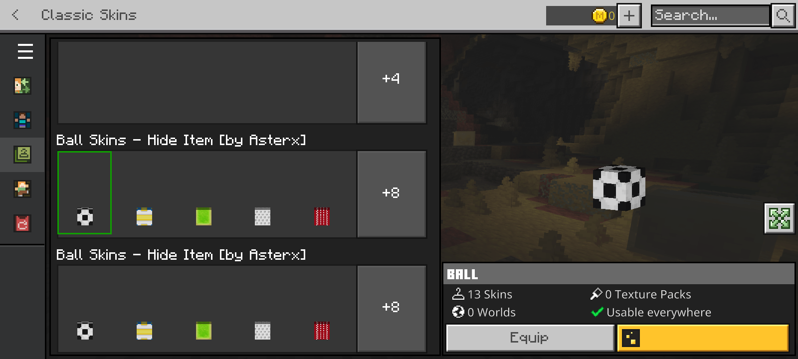 Balls Skin — screenshot 2
