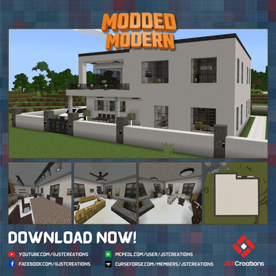 Modern House #38 (With Furnitures)