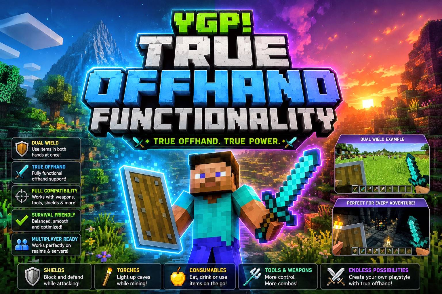 YGP! True Offhand Functionality — screenshot 1