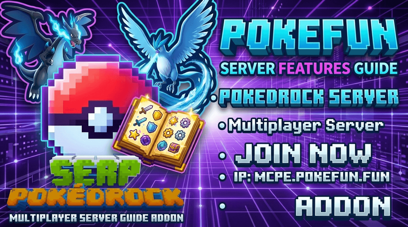 POKEFUN Server Features Guide Addon — screenshot 1