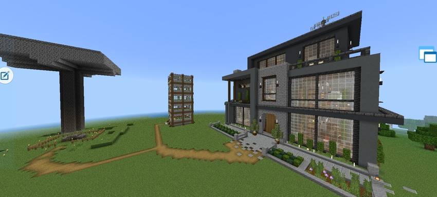 Dark Modern Survival Base + Auto Farms [Achievements Enabled] — screenshot 2