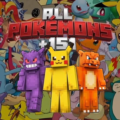 Pokemon Skin – All 151 Gen 1 Pokémon