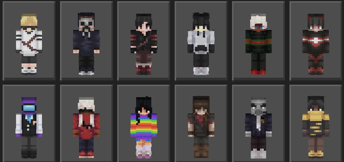 All the Skins Part 2 - 100+ Skins MEGA PACK — screenshot 2