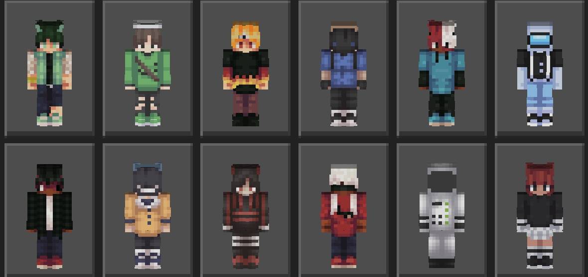 All the Skins Part 2 - 100+ Skins MEGA PACK — screenshot 4